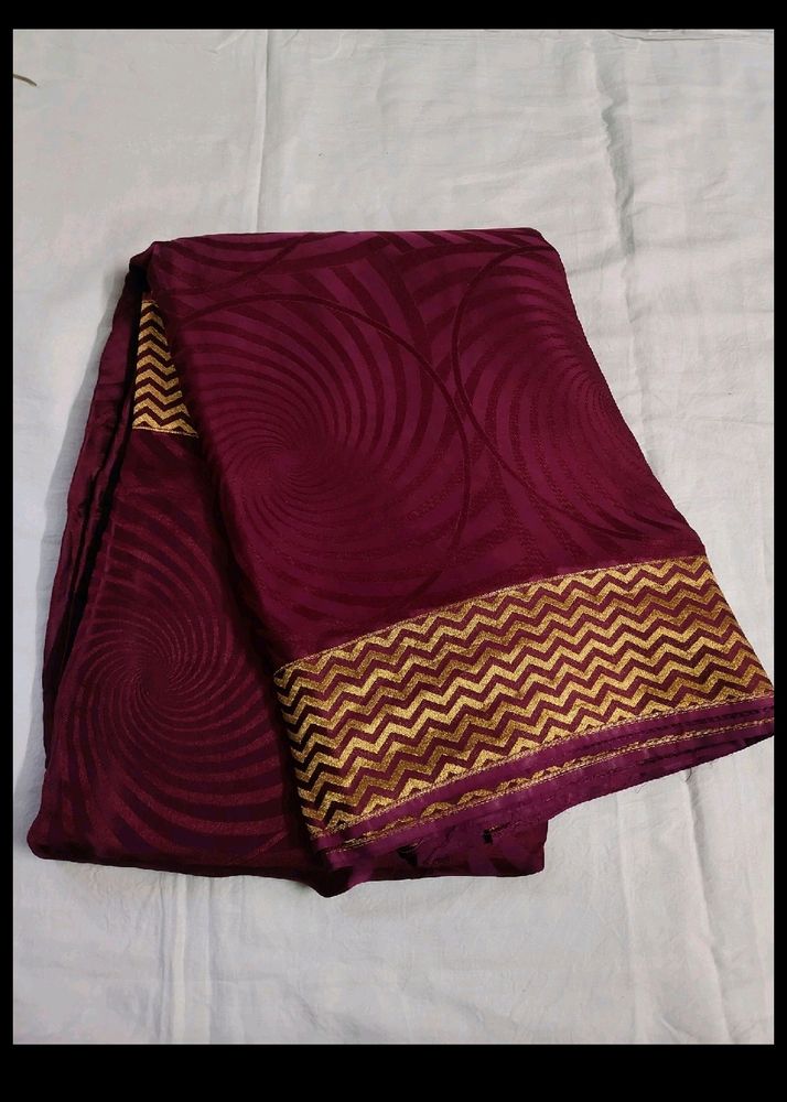 New Benarasi Crape Georgette Sarew