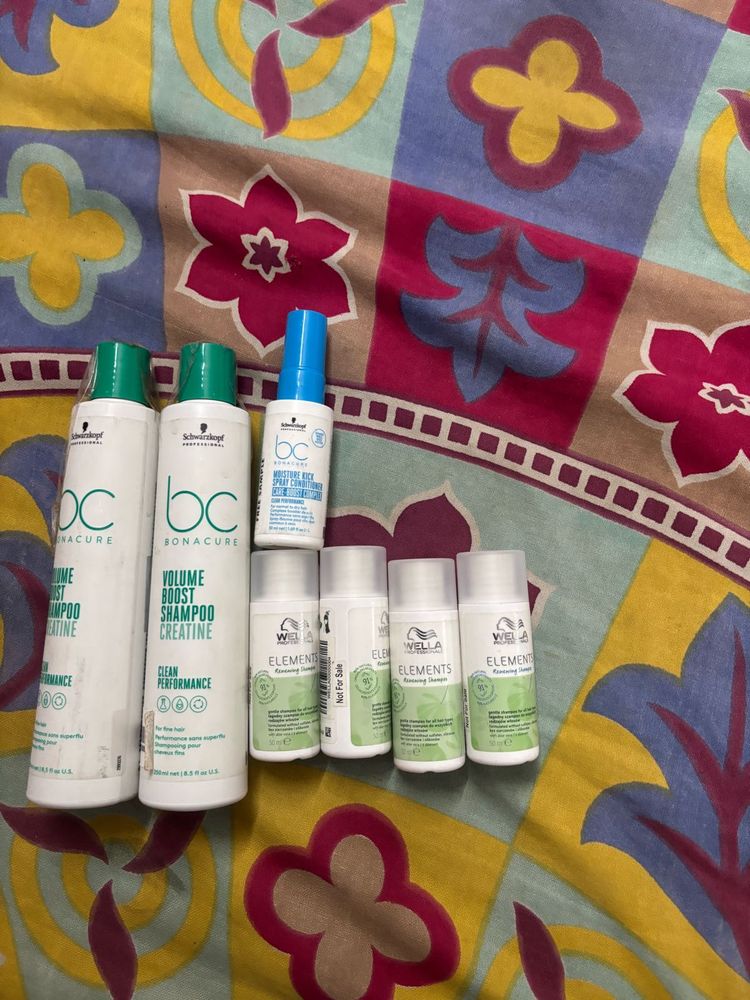 Schwarzkopf&amp; Wella Care Minis &amp; Full Size Co