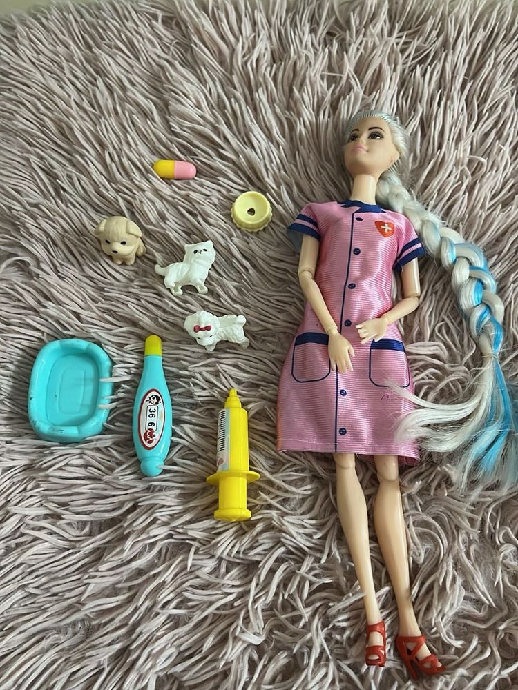 Doll Vet Play Set with Accessories