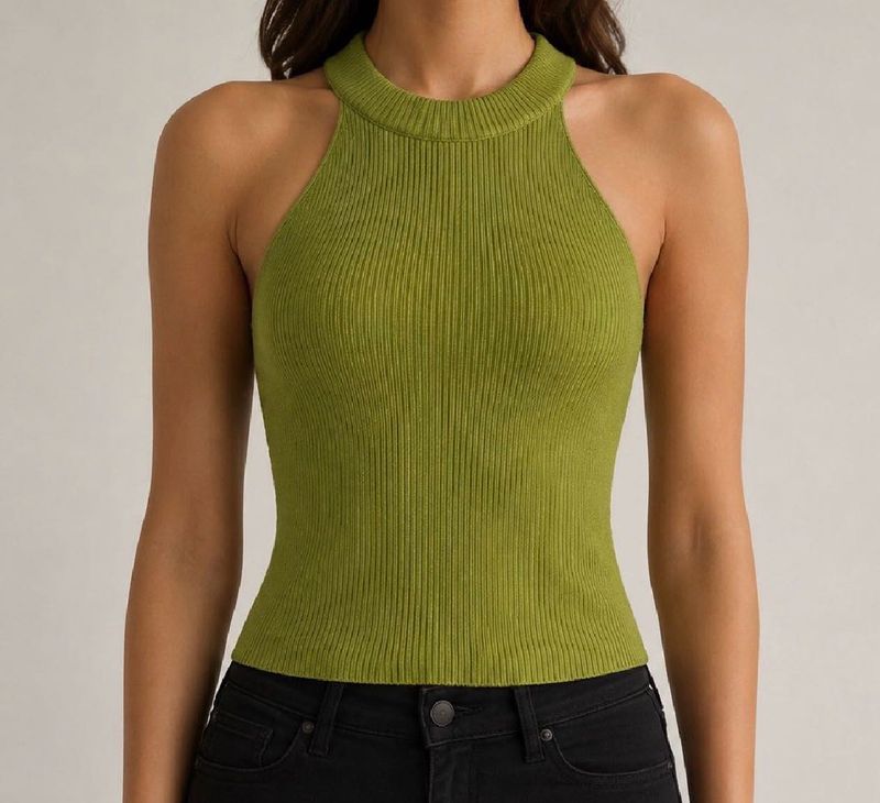 Halter Neck Tank Top