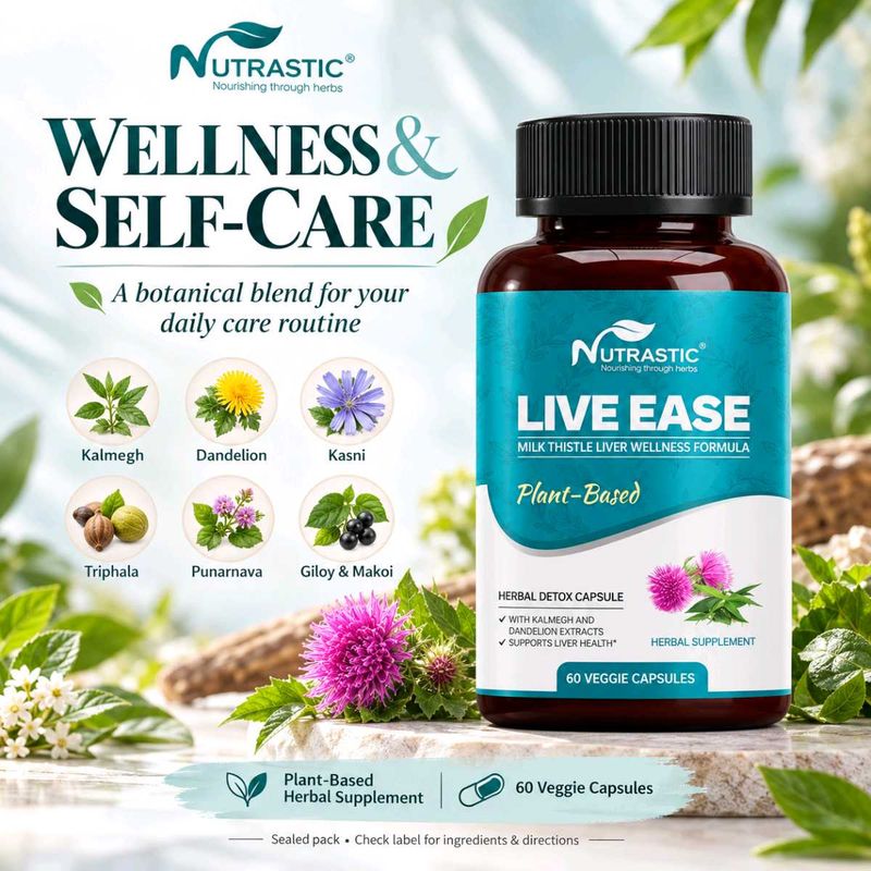 Nutrastic Live Ease Liver Wellness Formula