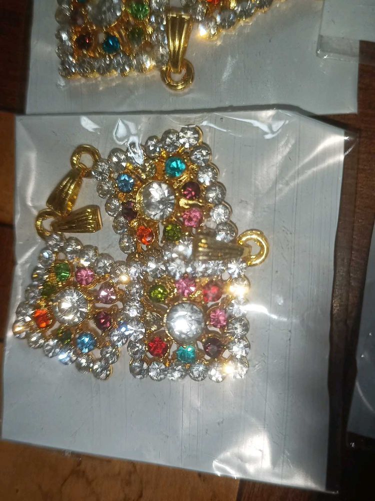 beautiful big size multi colour pendants