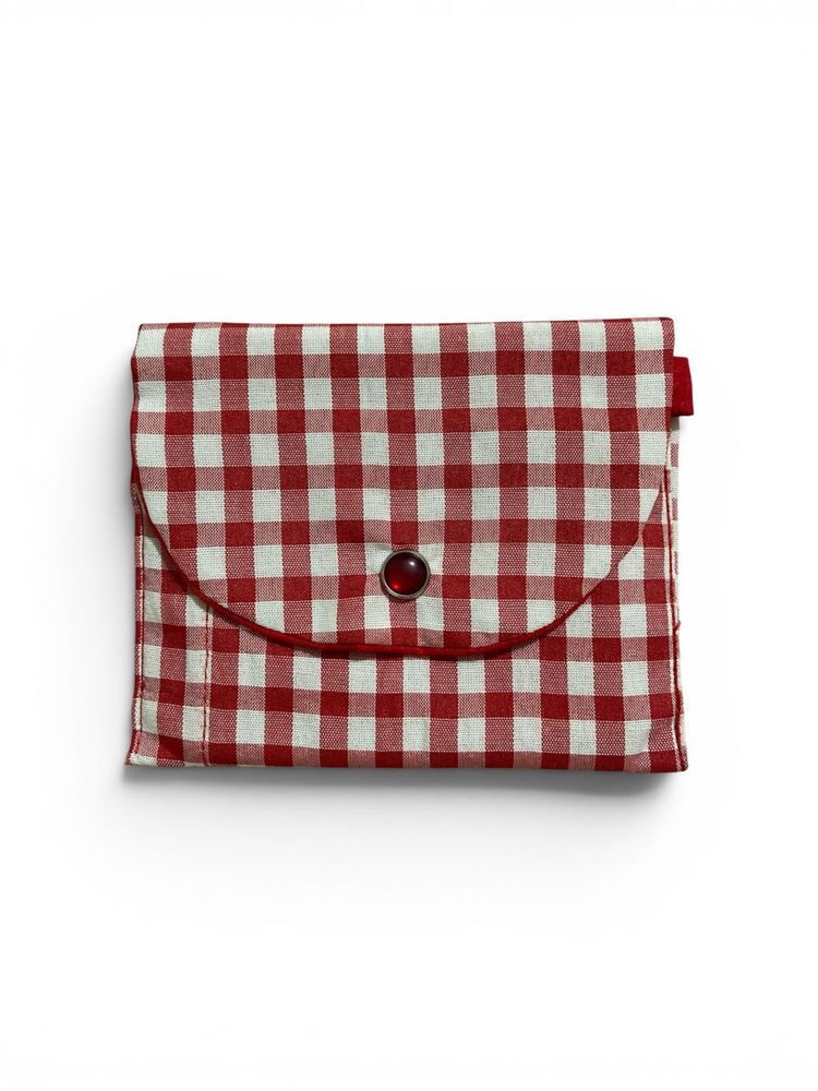 Pinteresty Red Gingham Wallet / Cardholder