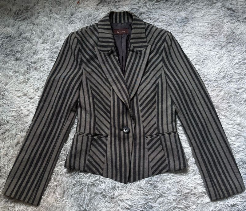 Striped Blazer