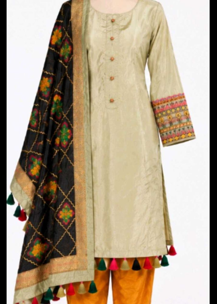 Elegant Kurta Set with Dupatta