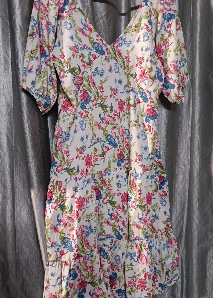 Floral Print Dress