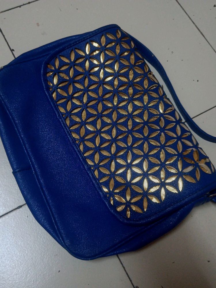 Blue Stylist sling  bag