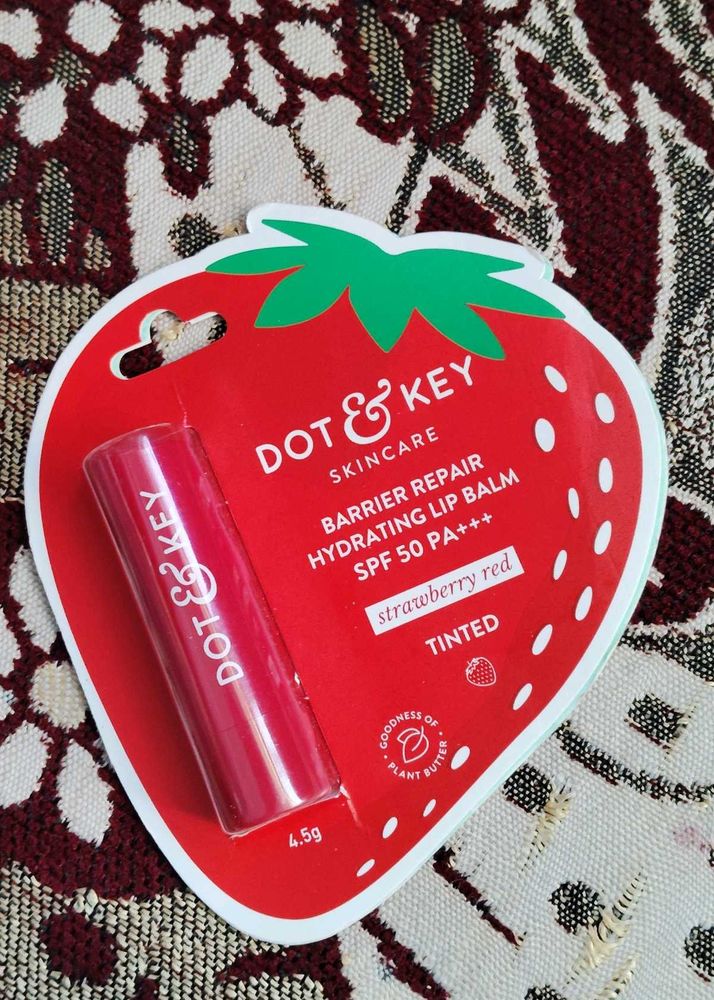 dot and key tinted lip balm