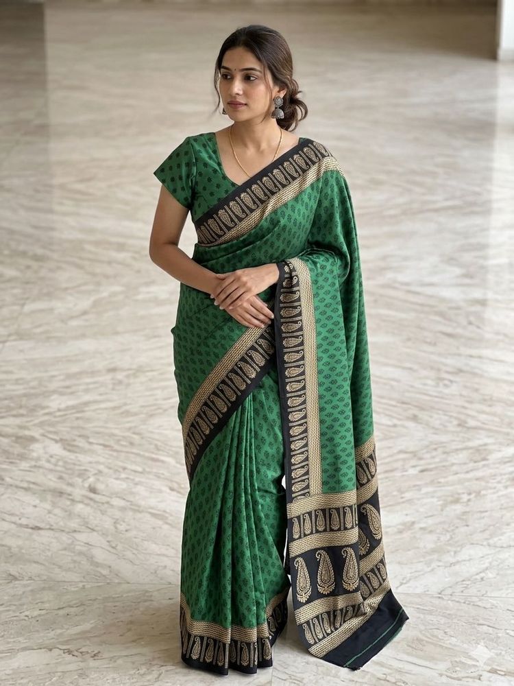 Daily Wear Saree with Blouse used but as new
