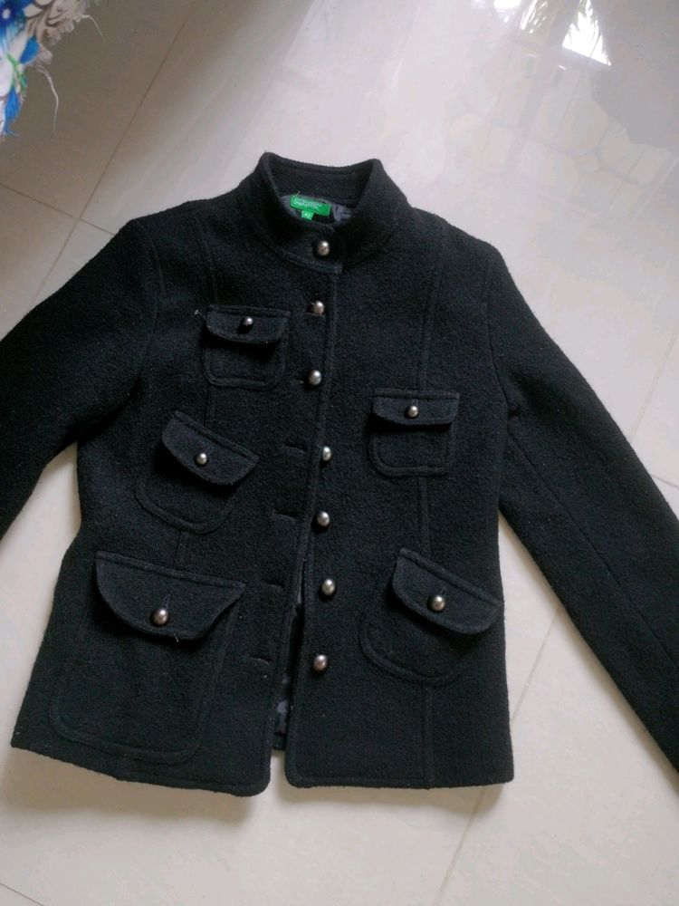 Benetton Wool Blend Jacket