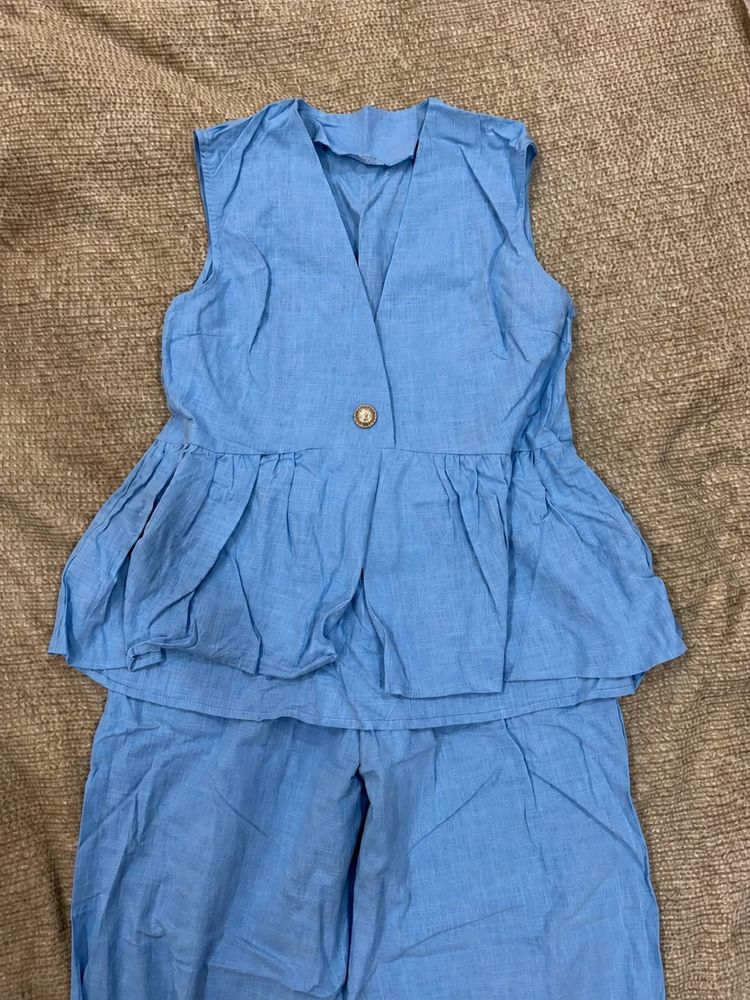 Savana Blue Co-Ord set - S
