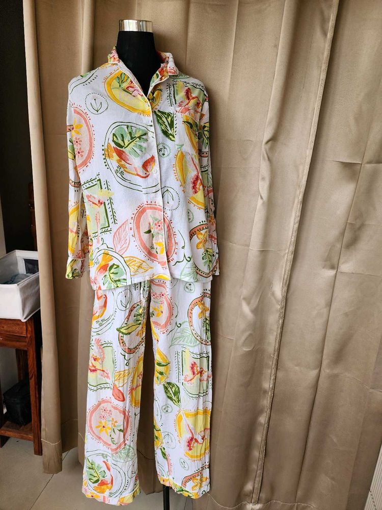 Women's Printed Pajama Set