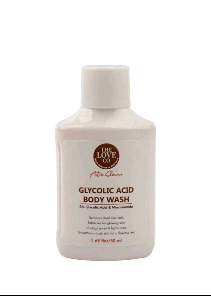 The Love Co. Glycolic Acid Body Wash