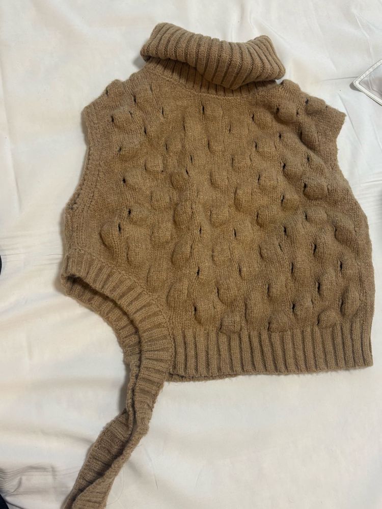 ZARA Cozy Knit Turtleneck Sweater