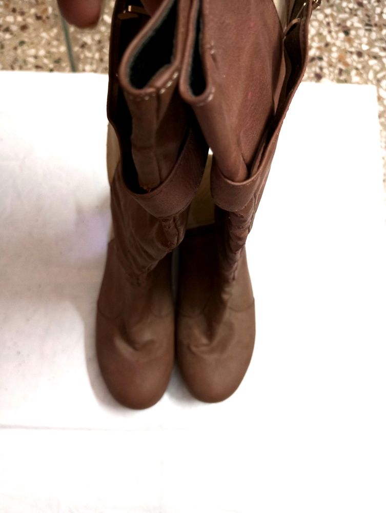 Women Leather Boots 👢