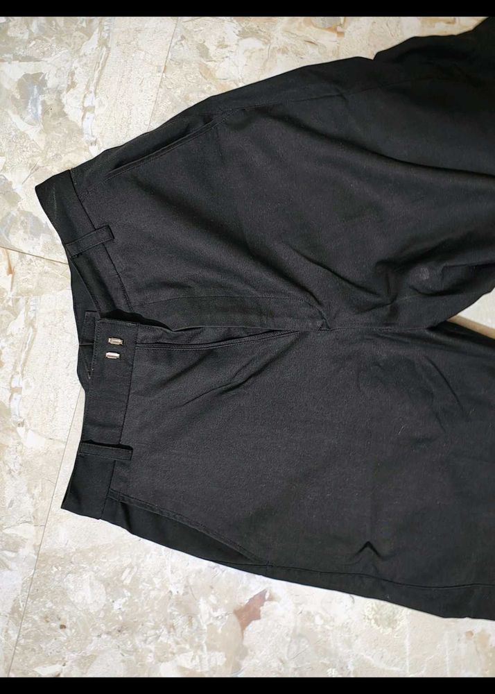 Classic Black Casual Pants