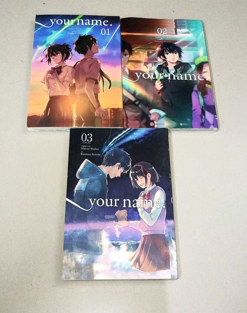 Your Name Manga Set - Volumes 1-3