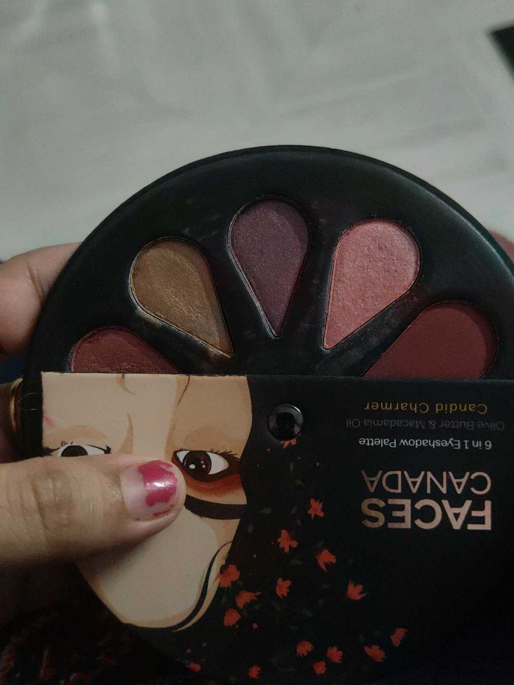 FACES CANADA 6 in 1 Eyeshadow Palette