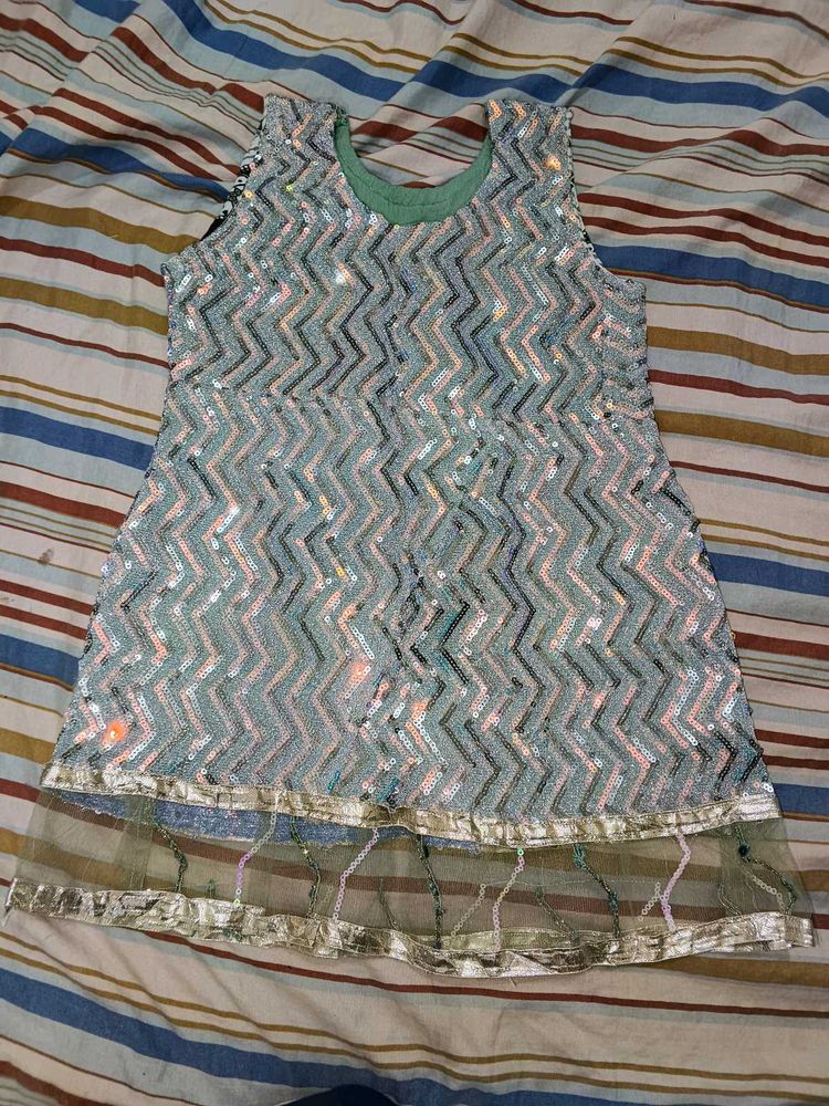 Sparkly Sequined Kurta Top