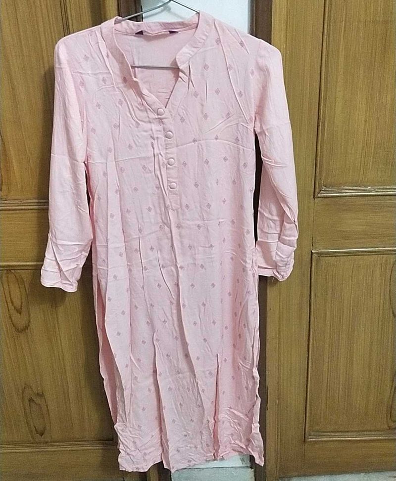 Pink Libas Kurta