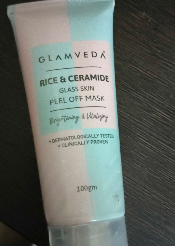 Glamveda Rice &amp; Ceramide Peel Off Mask