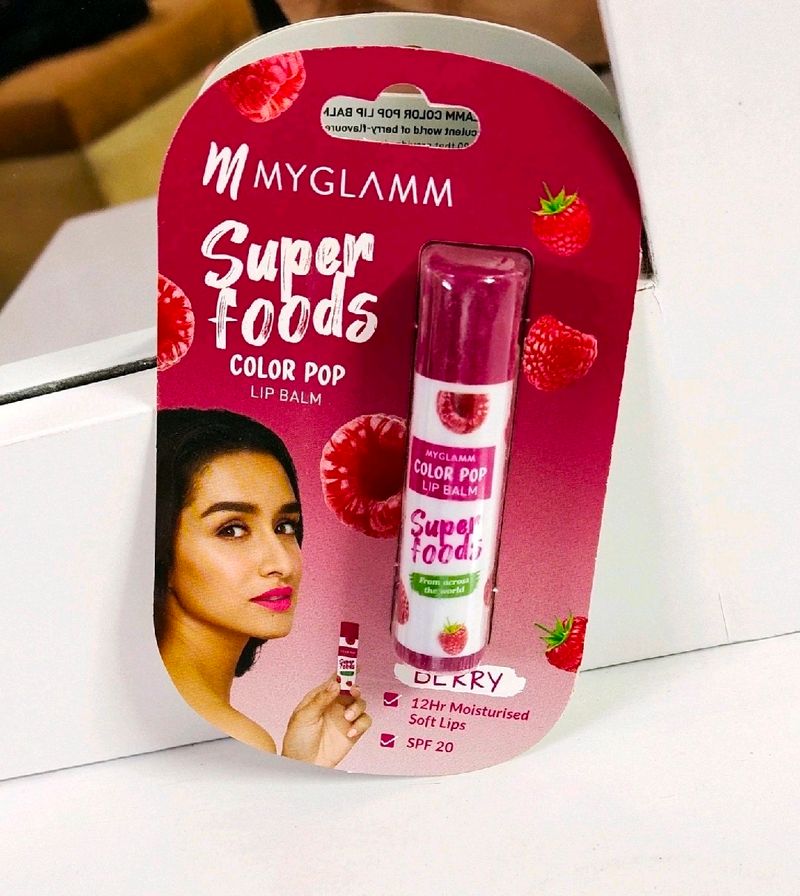 Brand New MyGlamm Color Pop Lipbalm (New)