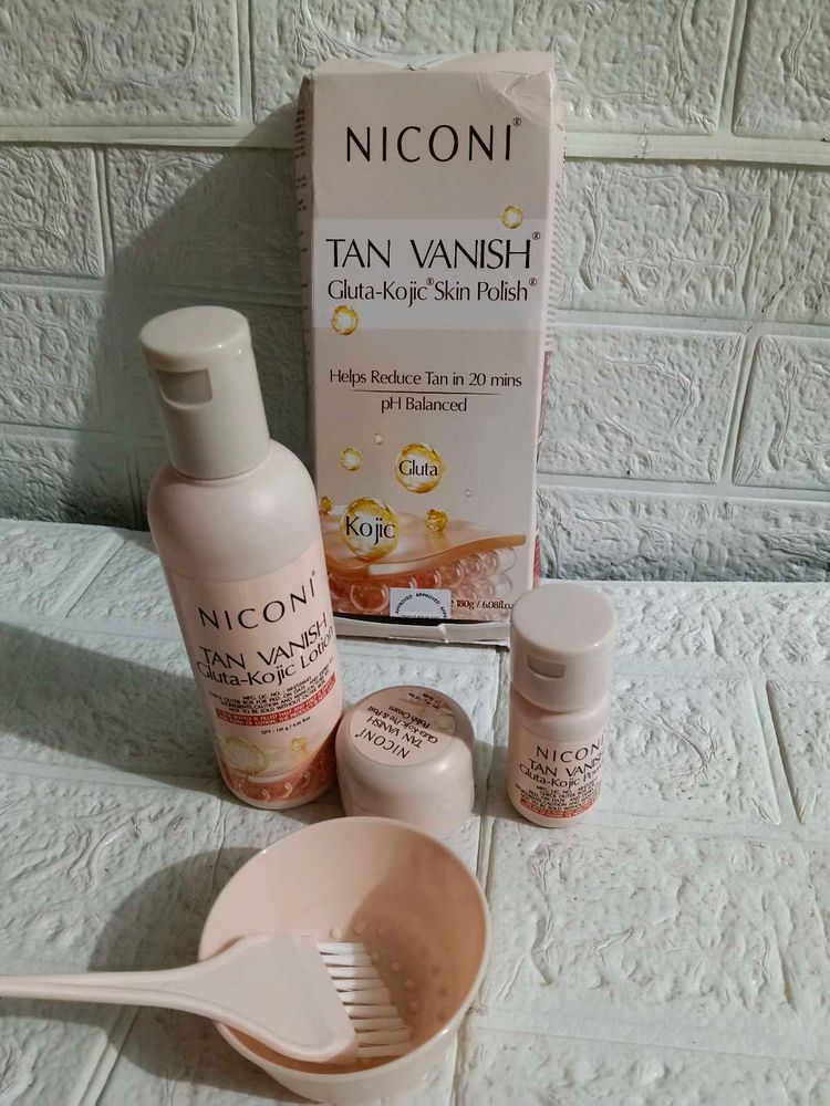 Niconi Tan Vanish Skin Polish Kit