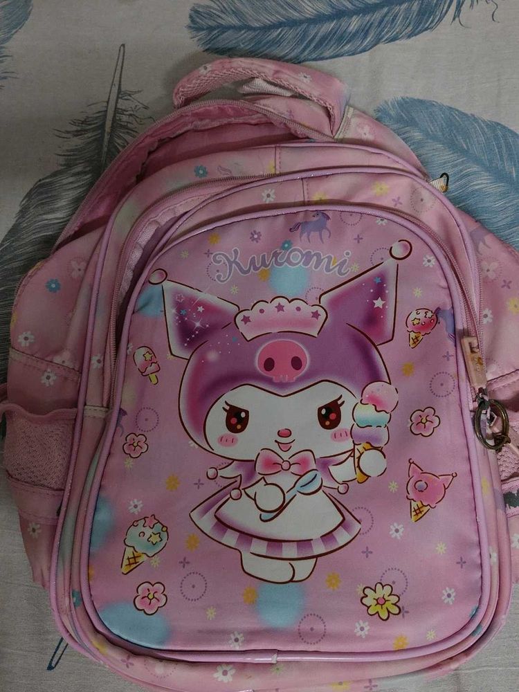 Cute Pink Kuromi Backpack, good as new