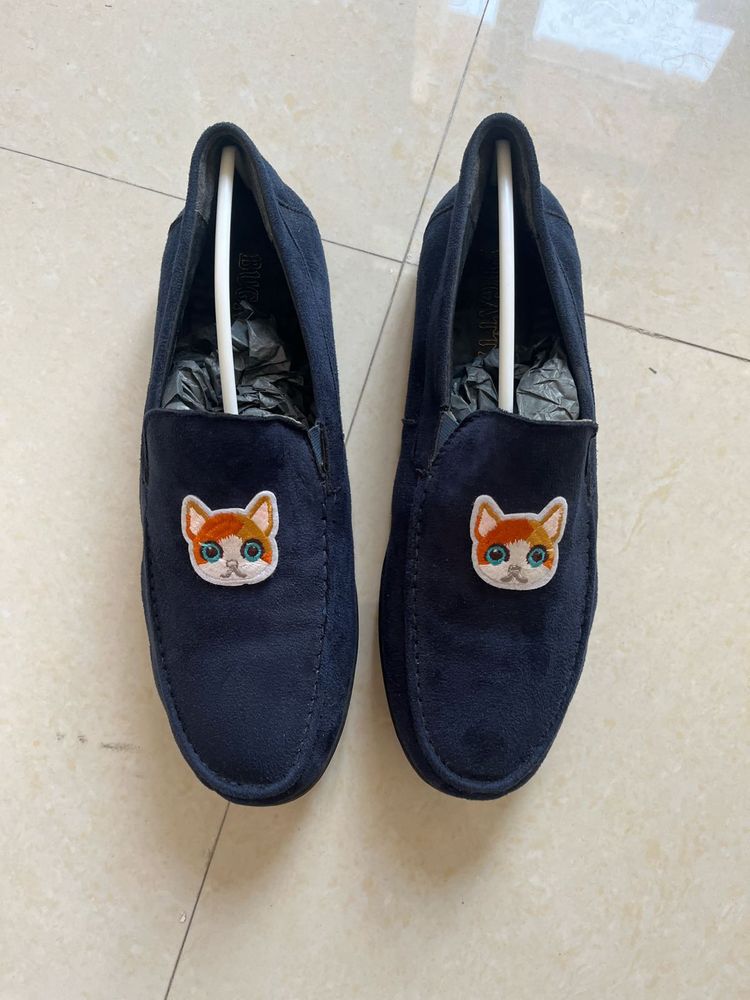 Buggati Cat Face Loafer Shoes
