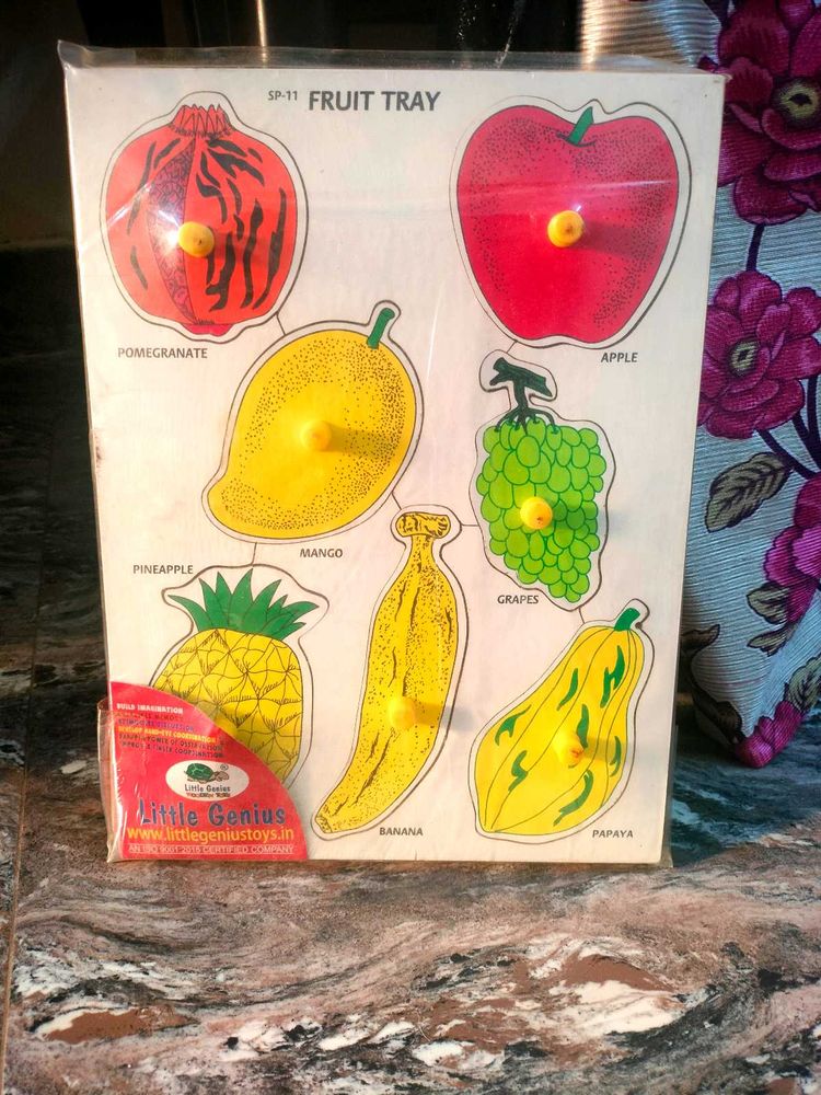 Little Genius Fruit Tray Puzzle