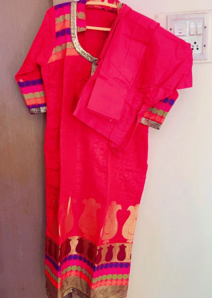 (New,unused)Vibrant Pink Kurta Set
