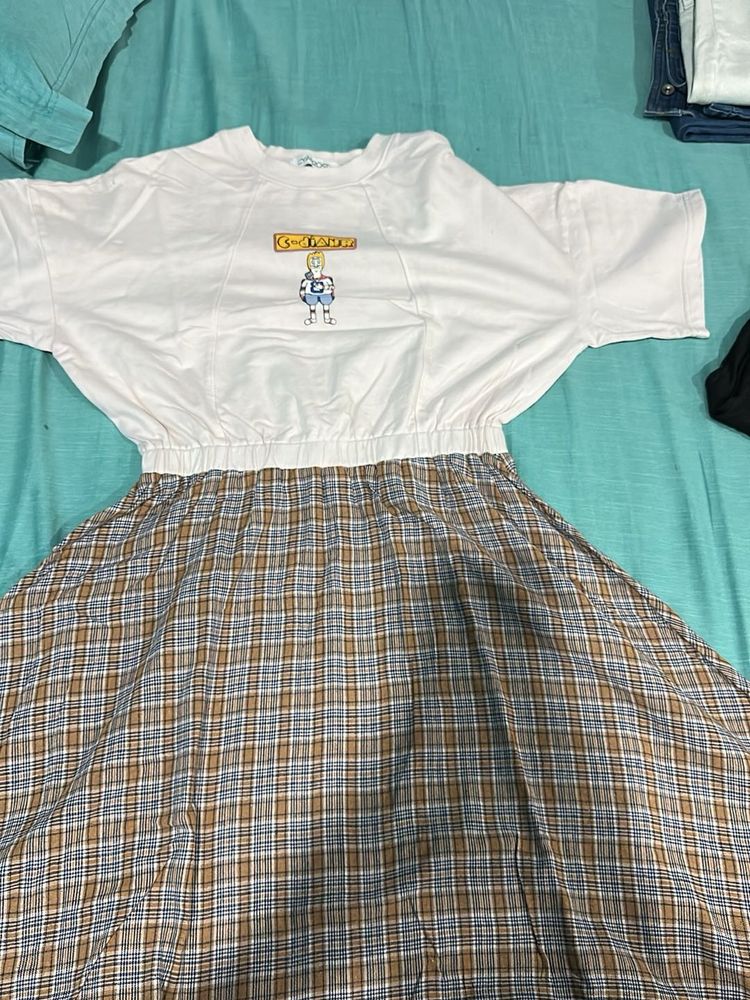 Cute Graphic T-Shirt Dress