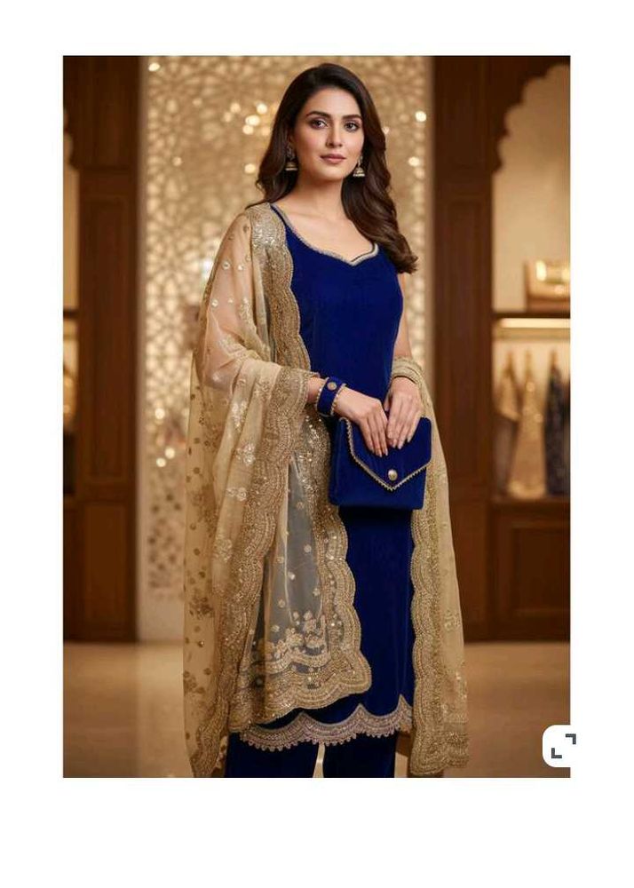 Elegant Blue Kurta Set