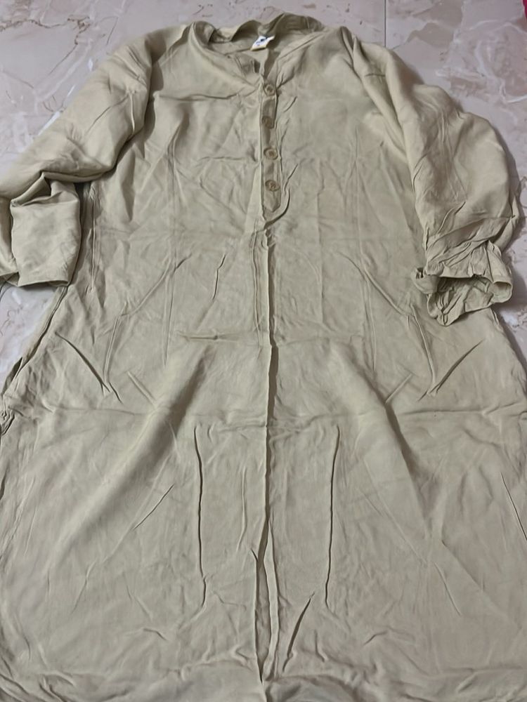 Elegant Beige Kurta