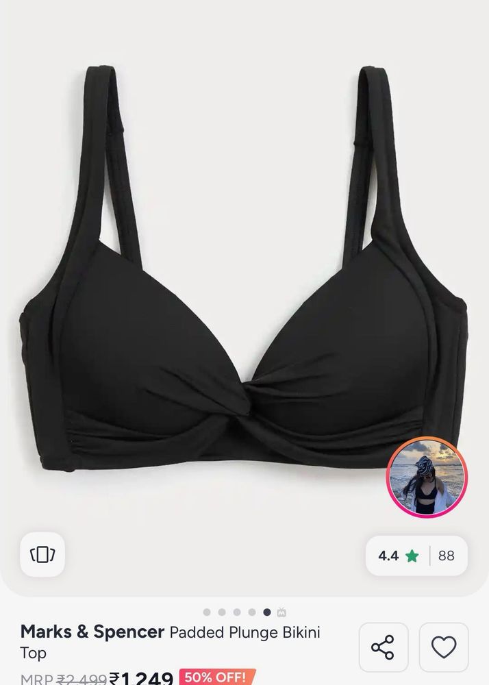 Marks &amp; Spencer Padded Bikini Top