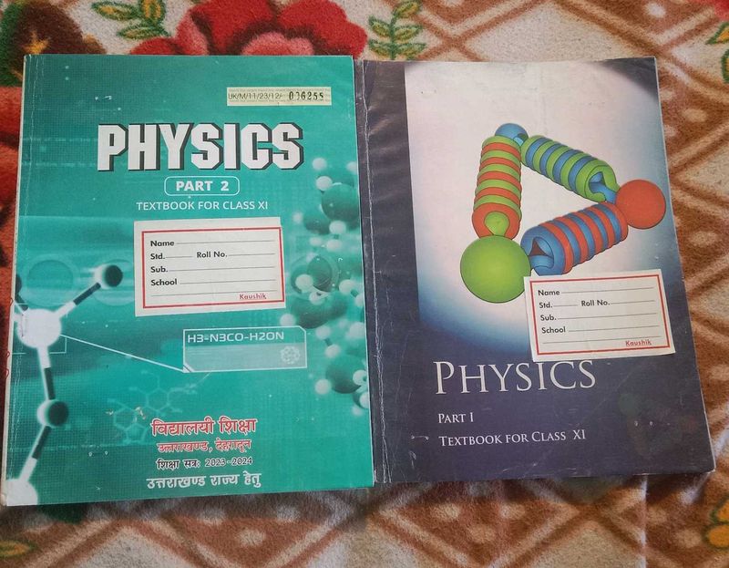 Physics Textbooks for Class XI