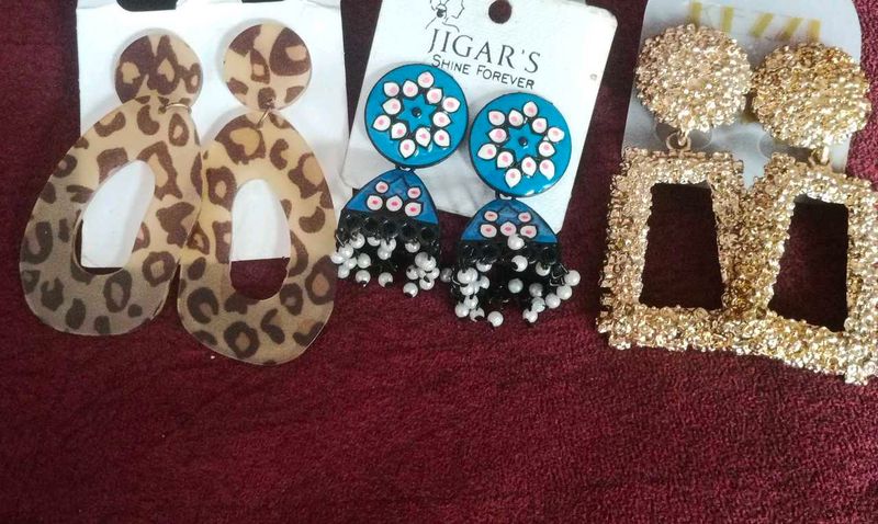 Chic Statement Earrings Set