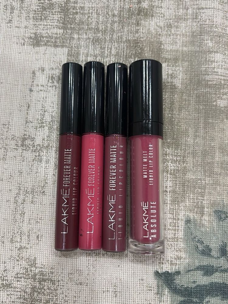 Lakme Liquid Lipsticks Set