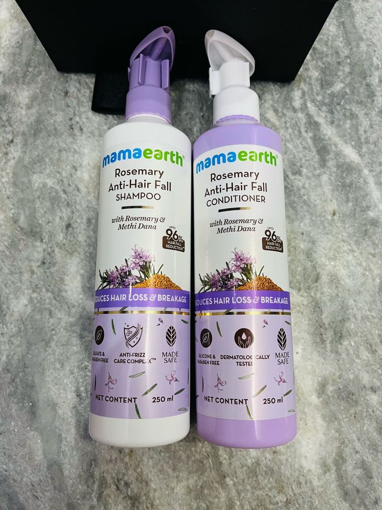 Mamaearth Rosemary Anti-Hair Fall Duo
