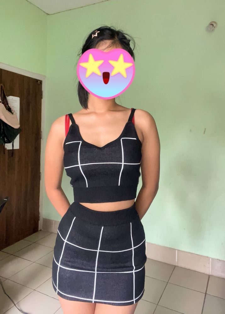 Chic Black &amp; White Co-ord Set
