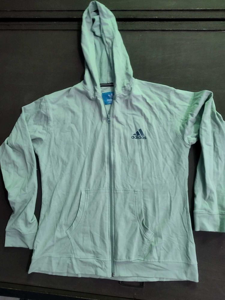 Adidas Zip-Up Track suit (Pista colour)