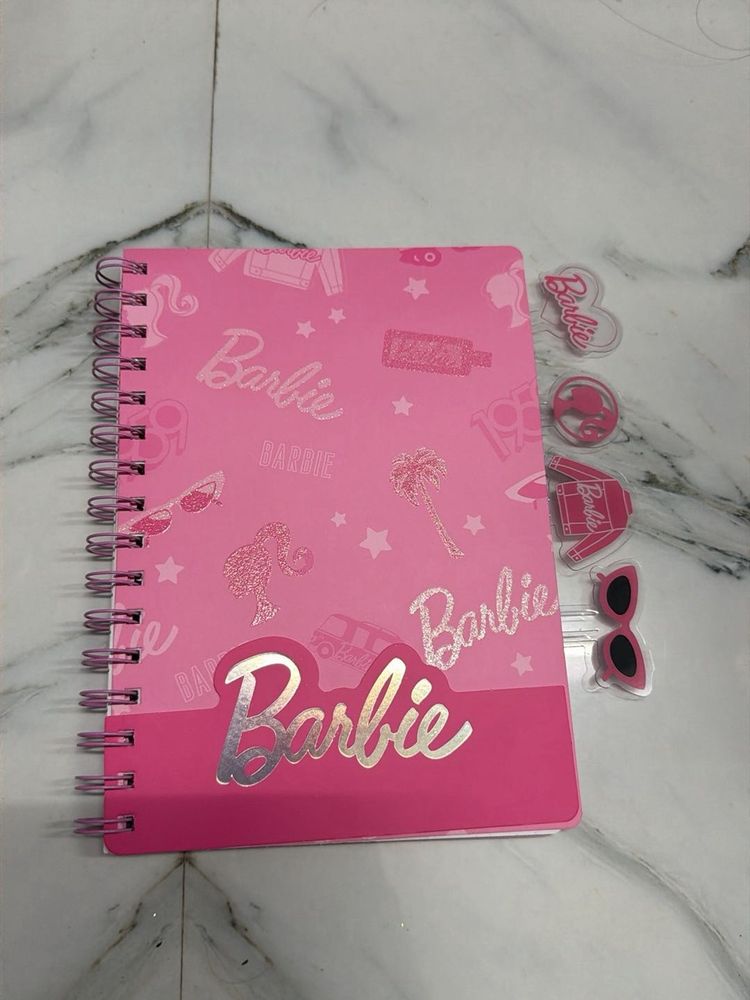 Cute Barbie Spiral Notebook