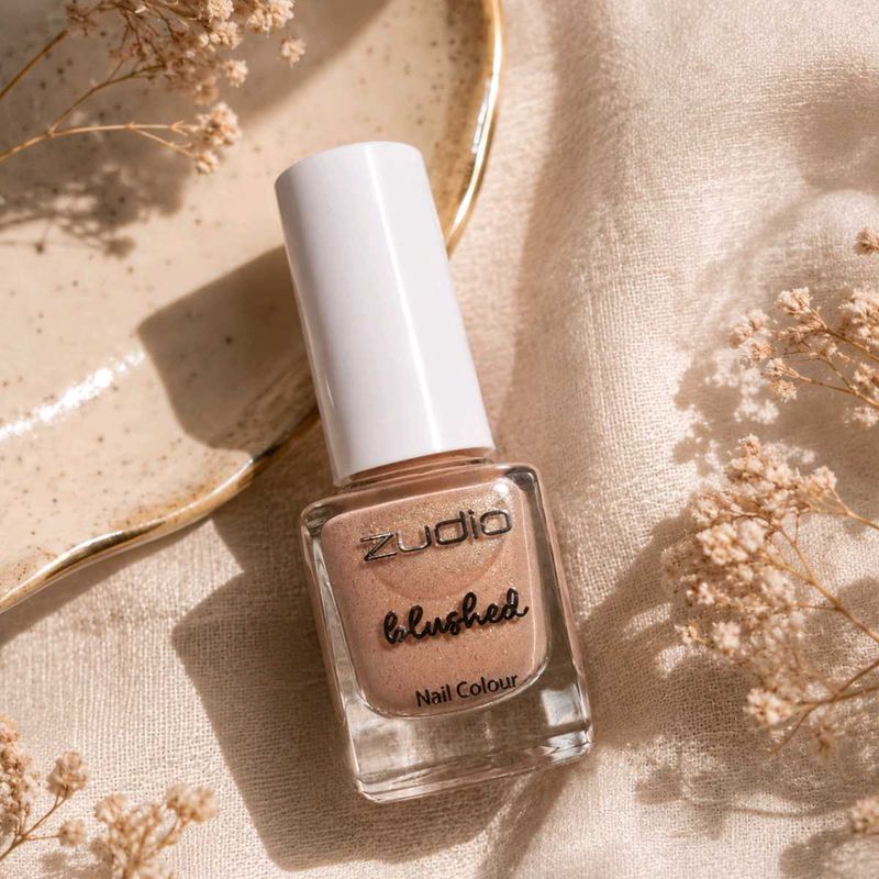 Zudio Glitter Nude Nail Colour