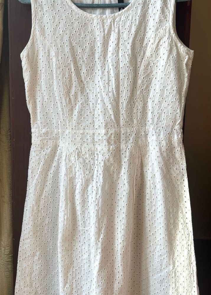 Chic White Mini Dress