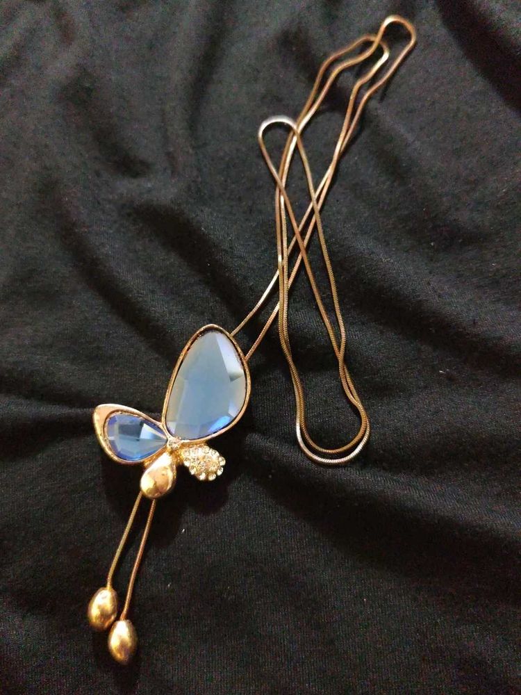 Elegant Butterfly Pendant Necklace