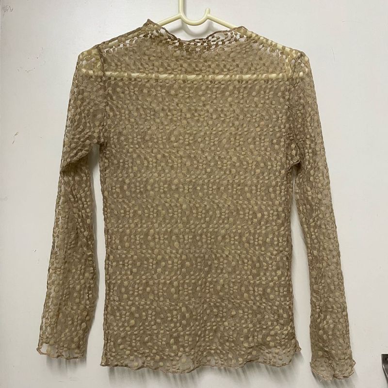Elegant Lace Blouse Top