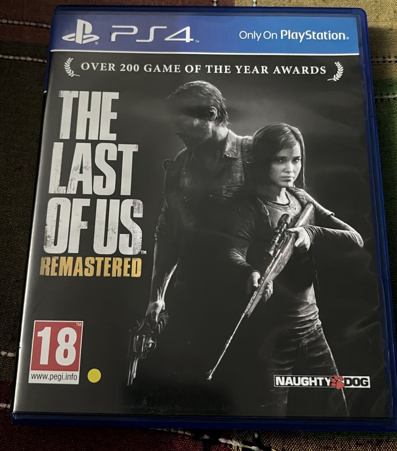 The Last Of Us Remastered PS4 CD