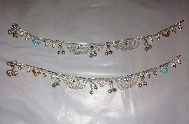 Exquisite Anklets with Charms