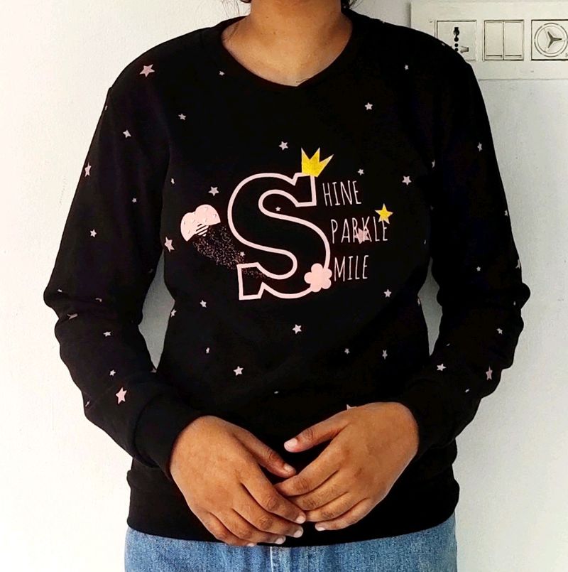 Giny And Jony Black Sweatshirt Women