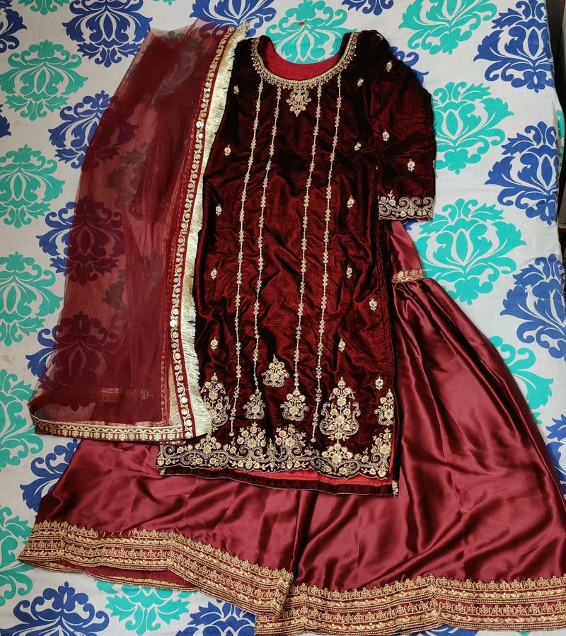 Pakistani Sharara Set